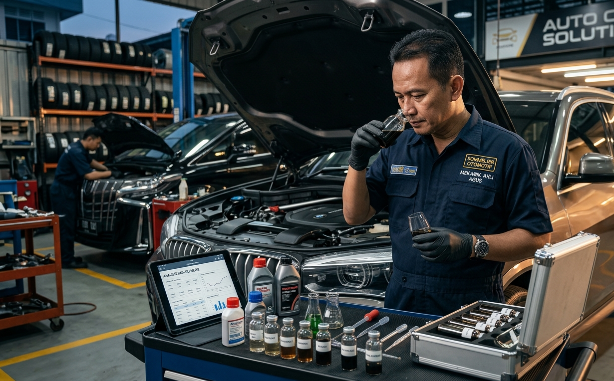 “Sommelier” Otomotif: Cara Canggih Cium Bau Cairan untuk Deteksi Kerusakan Mobil